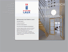 Tablet Screenshot of elektro-laux.de